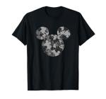 Mickey Mouse Camo Gray T-Shirt for Fans