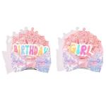 Oh Twodles Birthday Mouse Ears Hair Clips