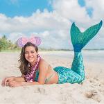 Purple Sequin Minnie Mouse Ears Headband