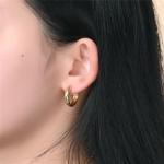 Disney Colorful Star Dot Hoop Earrings for Her