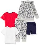 Disney Marvel Star Wars Boy's Outfit Set, 5 Pack