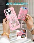 Kawaii Disney Castle iPhone 14/13 Case with Wallet