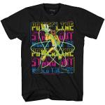 Goofy Movie Powerline Tour Adult T-Shirt - Black