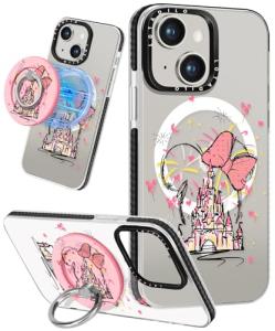 Funny Castle iPhone 15 Case for Women and Girls