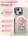 Funny Castle iPhone 15 Case for Women and Girls