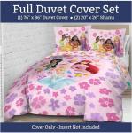 Disney Princess Pink 3-Piece Kids Duvet Set