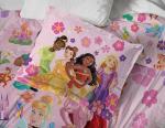 Disney Princess Pink 3-Piece Kids Duvet Set