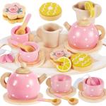 Disney Princess Wooden Tea Party Set for Kids