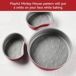 Mickey Mouse Nonstick Bakeware Set - 6 Pieces
