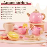 Disney Princess Wooden Tea Party Set for Kids