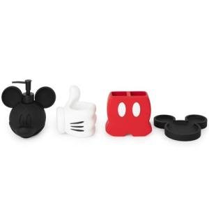 Mickey Mouse 4-Piece Bathroom Organizer Set