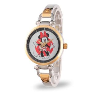 Stylish Minnie Mouse Women's Watch, Multicolor Strap