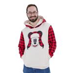 Mickey Mouse Family Pullover Hoodie - Buffalo Plaid