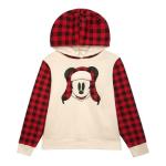 Mickey Mouse Family Pullover Hoodie - Buffalo Plaid