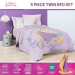 Disney Princess Rapunzel Twin Comforter Set with Sheets