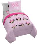 Minnie Mouse Twin Bed Set with Reversible Comforter