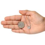 Minnie Mouse Cubic Zirconia Pendant Necklace