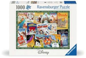 Disney Vintage Movie Poster 1000 Piece Puzzle