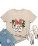 Magical Animal Kingdom Christmas Tee for Women