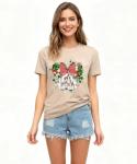 Magical Animal Kingdom Christmas Tee for Women