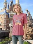 Disney Women's Magic Kingdom Castle T-Shirt - Pink