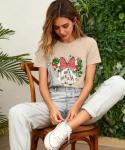 Magical Animal Kingdom Christmas Tee for Women