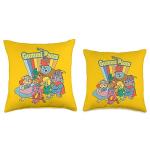 Gummi Bears Retro Disney Throw Pillow