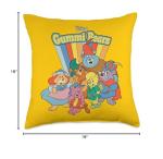 Gummi Bears Retro Disney Throw Pillow