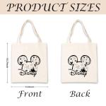 Cute Disney Mouse Canvas Tote Bag for Women