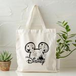 Cute Disney Mouse Canvas Tote Bag for Women