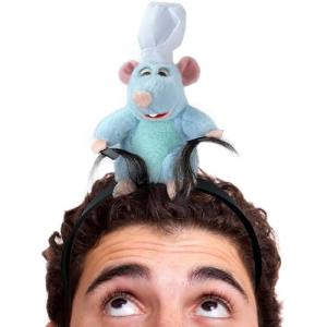 Funny Rat Plush Headband Clip for Adults