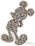 Mickey Mouse Shaped 945 Piece Puzzle by Ravensburger
