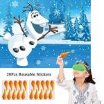 Pin the Nose on the Snowman Game for Kids