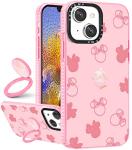 Cute Cartoon iPhone 13 Case with Kickstand