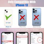 Cute Cartoon iPhone 13 Case with Kickstand