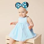 Disney Baby Girl Mouse Ears Headband with Sequin Bow