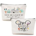 Disney Mouse Makeup Bags - Cute Travel Toiletry Set