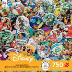 Disney Vintage Buttons 750 Piece Jigsaw Puzzle