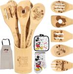 Disney Themed Wooden Spoon Set for Cooking