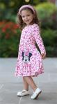 Minnie Mouse A-Line Dress for Little Girls