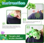 Chameleon Plush Doll for Kids and Adults