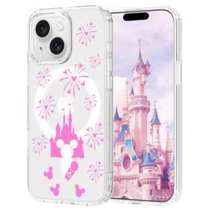 Cute Pink Castle MagSafe Case for iPhone 14/13