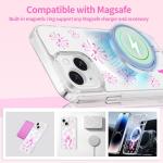 Cute Pink Castle MagSafe Case for iPhone 14/13