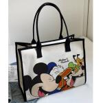Disney Cute Canvas Tote Bag with Zipper
