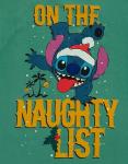 Lilo & Stitch Christmas Men's T-Shirt - Naughty List