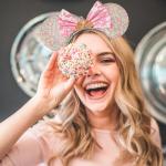 Rainbow Iridescent Mouse Ears Headband for Kids