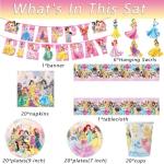 Disney Princess Birthday Party Decorations Set