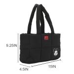 Mickey Mouse Quilted Puffer Tote Bag