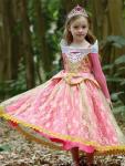 Pink Princess Dress-Up Costume for Girls