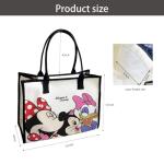 Disney Cute Canvas Tote Bag with Zipper